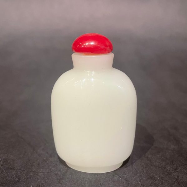 White Jade Snuff Bottle FA-1481